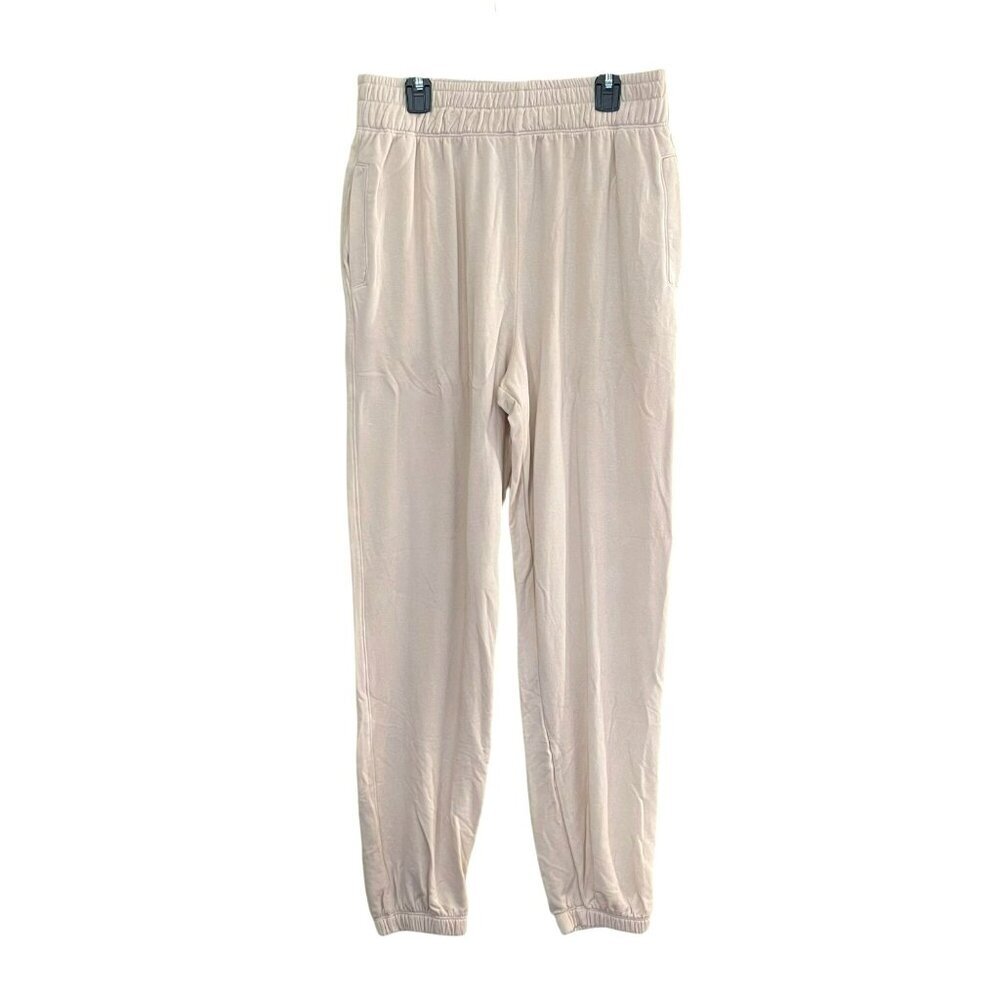 Sundry Beige Elastic Pull On Jogger Sweatpants Size Medium NWT